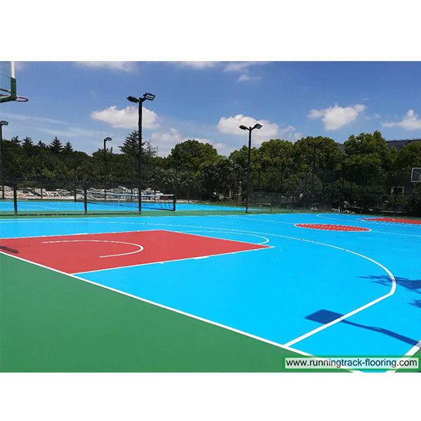 outdoor basketball court surfaces prices